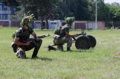 Minister Vulin at the Army Training Centre in Požarevac: Continuous training following medical recommendations of doctors and military medical corps  