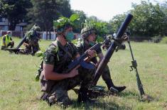 Minister Vulin at the Army Training Centre in Požarevac: Continuous training following medical recommendations of doctors and military medical corps  