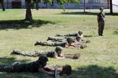 Minister Vulin at the Army Training Centre in Požarevac: Continuous training following medical recommendations of doctors and military medical corps  