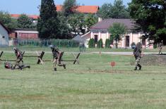 Minister Vulin at the Army Training Centre in Požarevac: Continuous training following medical recommendations of doctors and military medical corps  