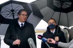 Vučić: Scanner for Karaburma military hospital