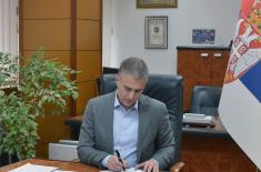 Ministar Stefanović razgovarao sa zamenicom pomoćnika sekretara odbrane SAD Lorom Kuper