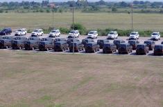 Fifty-six new SUVs for the Serbian Armed Forces 