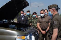 Fifty-six new SUVs for the Serbian Armed Forces 