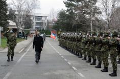 Министар Стефановић присуствовао снимању часова за онлајн наставу