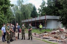 By order of the Supreme Commander of the Serbian Armed Forces, Aleksandar Vučić, construction of a Covid hospital started in Kruševac 