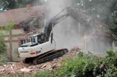 By order of the Supreme Commander of the Serbian Armed Forces, Aleksandar Vučić, construction of a Covid hospital started in Kruševac 