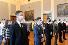 Military schools observe their Patron Saint Day