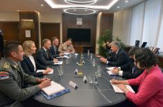 Meeting between Minister Stefanović and United Nations Assistant Secretary-General Jenča