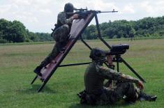 Visit to the sniper team of the Serbian Armed Forces in preparation for the International Army Games 