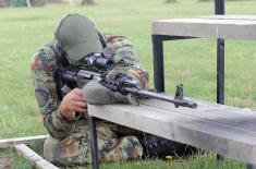 Visit to the sniper team of the Serbian Armed Forces in preparation for the International Army Games 