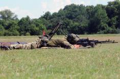 Visit to the sniper team of the Serbian Armed Forces in preparation for the International Army Games 