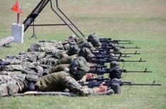 Visit to the sniper team of the Serbian Armed Forces in preparation for the International Army Games 