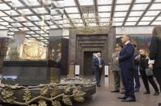Minister Stefanović visits Victory Museum in Moscow