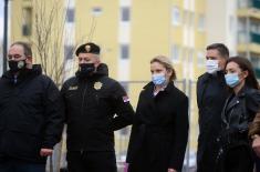 Keys to new apartments handed over to members of security forces in Novi Sad