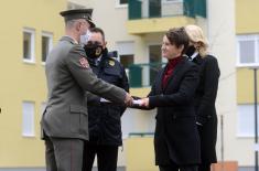 Keys to new apartments handed over to members of security forces in Novi Sad