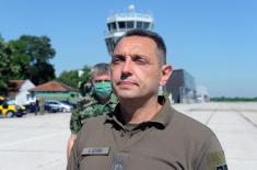 Министар Вулин: По техници и квалитетима припадника РВ и ПВО је раме уз раме са колегама у свету