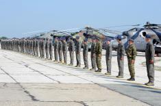 Modern uniforms for members of the Serbian Armed Forces