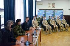 Serbian contingent to serve with UN mission in Cyprus sent off