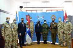 Испраћај контигента Војске Србије у мисију УН на Кипру