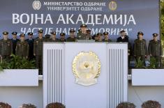 Graduation ceremony for Secondary Vocational Military School’s 49th Class