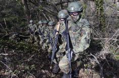 Demonstration of cadets’ competence on the occasion of Military Academy Day