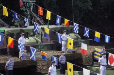 Ceremony marking the River Units Day