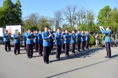Gun salute to mark Serbian Armed Forces Day