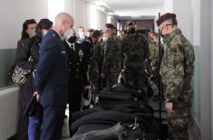 Посета команданта америчке Команде за специјалне операције у Европи 