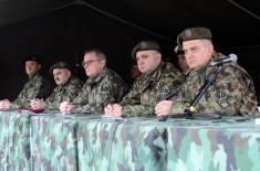 Demonstration of cadets’ competence on the occasion of Military Academy Day