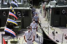 Ceremony marking the River Units Day