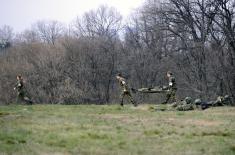 Demonstration of cadets’ competence on the occasion of Military Academy Day