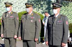 Gun salute to mark Serbian Armed Forces Day