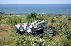 Another successful live firing at aerial targets conducted at Shabla Range in Bulgaria