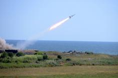 Another successful live firing at aerial targets conducted at Shabla Range in Bulgaria