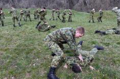 Demonstration of cadets’ competence on the occasion of Military Academy Day