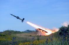 Another successful live firing at aerial targets conducted at Shabla Range in Bulgaria