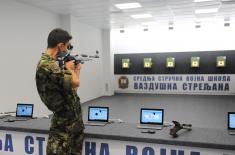 Minister Vulin Opened Air Gun Shooting Range in the Military Grammar School Hall of Residence