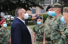 Ministar Vulin otvorio vazdušnu streljanu u internatu Vojne gimnazije  