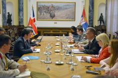 Bilateralne konsultacije u oblasti bezbednosne i odbrambene politike Srbije i Ujedinjenog Kraljevstva 