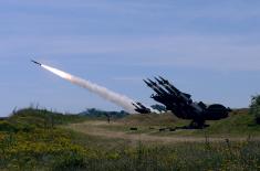 Another successful live firing at aerial targets conducted at Shabla Range in Bulgaria