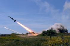 Another successful live firing at aerial targets conducted at Shabla Range in Bulgaria
