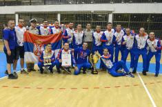 Serbian national military team wins 13th CISM Futsal Cup for Peace