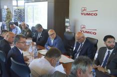 Састанак министра Вучевића са руководством компаније „Јумко“ 