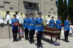 Guardian of Serbian Military Cemetery Đorđe Mihailović Buried with Military Honours