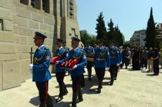 Чувар српског војничког гробља Ђорђе Михаиловић сахрањен уз војне почасти