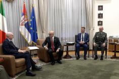 Meeting between Minister Vučević and Italian Ambassador