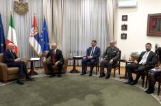 Meeting between Minister Vučević and Italian Ambassador