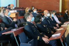 Representatives of French Institute of Advanced Studies in National Defence visit Defence University