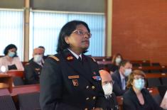 Representatives of French Institute of Advanced Studies in National Defence visit Defence University